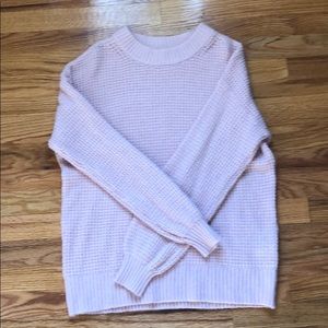 Pink oversized sweater